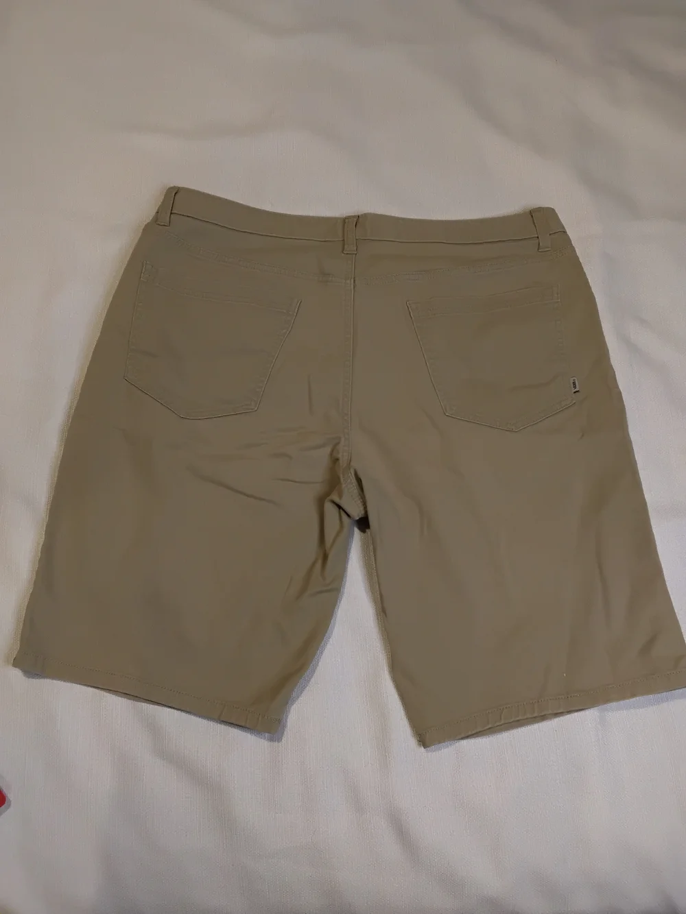 Vans Men's Tan Flat Front Shorts Sz 36.